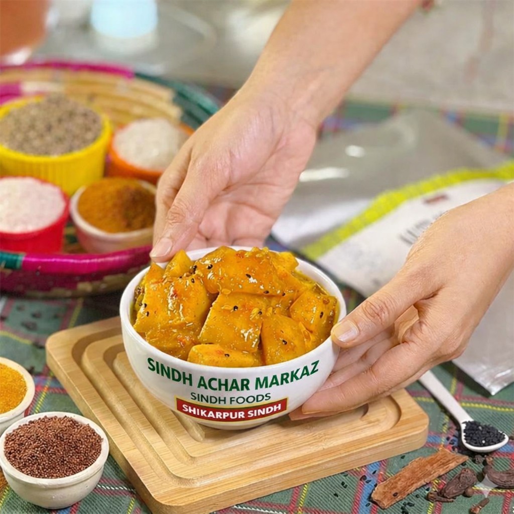 Mango Achar Khatta Meetha Parsal Open Allowed Mustard Oil
